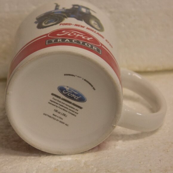 Ford New Holland 8730 Tractor 10 Ounce Coffee Mug - Picture 3 of 4